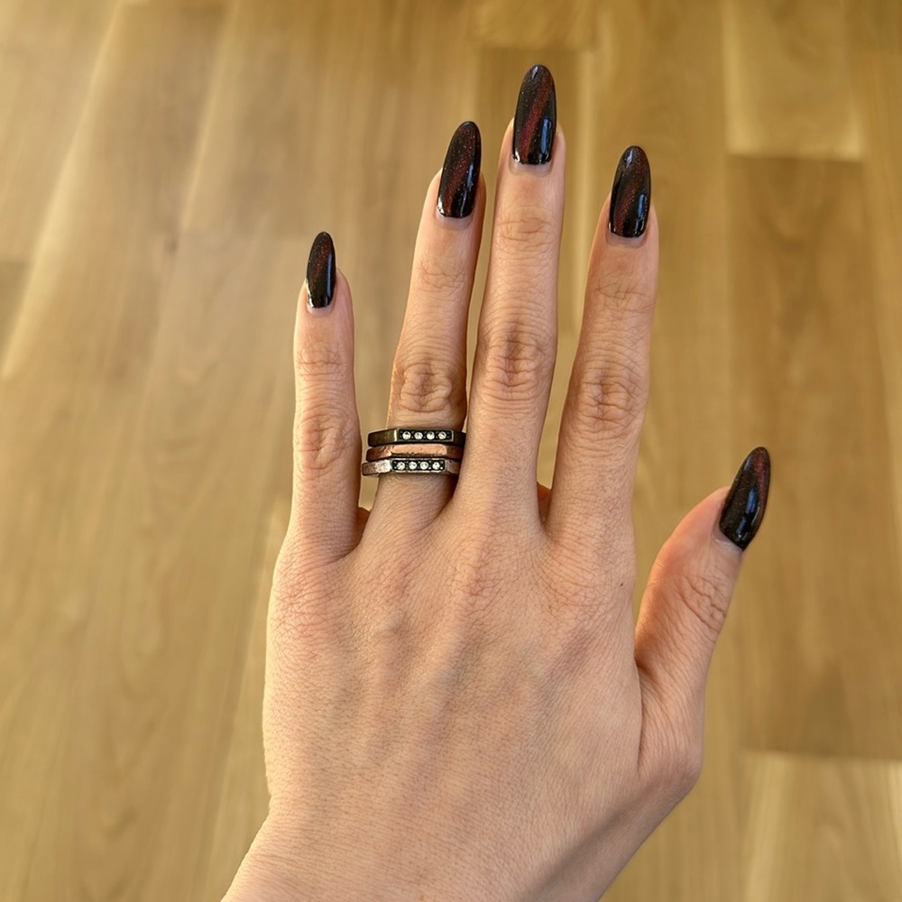 Lia Sophia stacking rings (3)